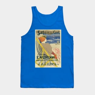 Salon des Cents by Toulouse Lautrec Tank Top